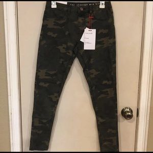 Camo jean leggings